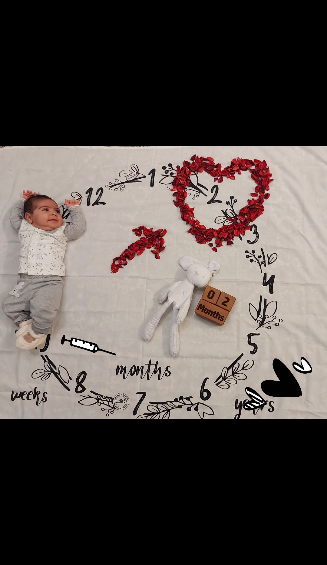 دو ماهگی نوزاد رادین اناری