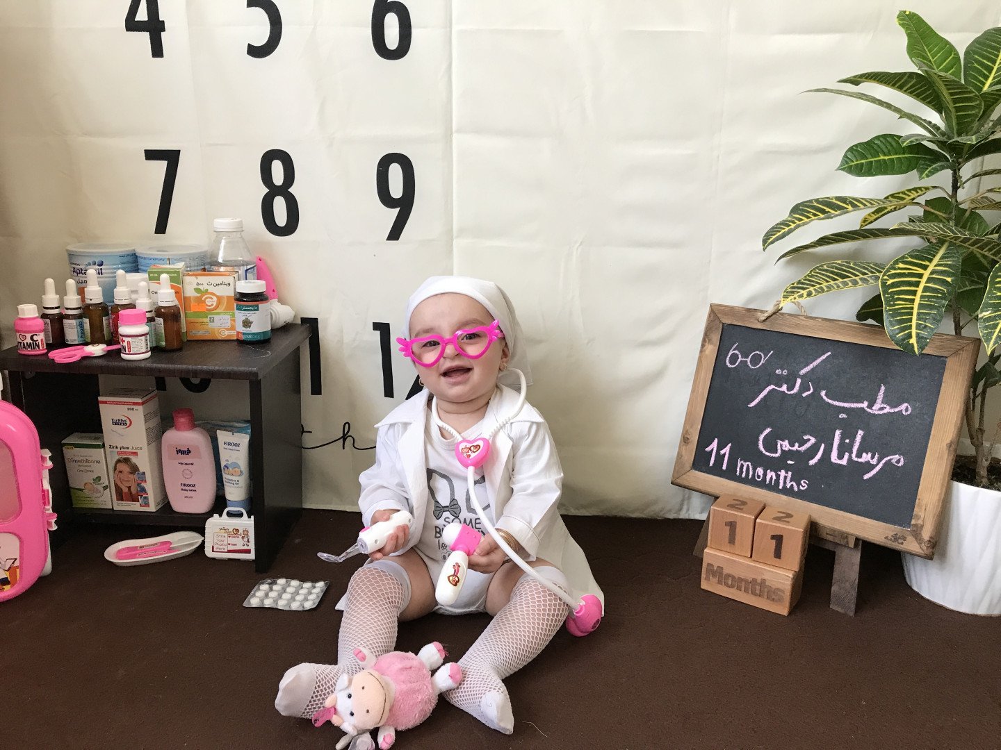 یازده ماهگی نوزاد مرسانا رحیمی