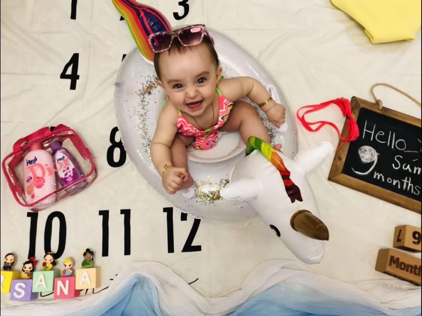 تم عکس تابستانی کودک مرسانا رحیمی