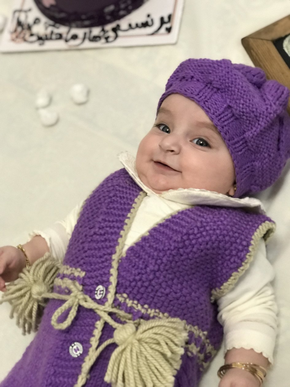 چهار ماهگی نوزاد مرسانا رحیمی