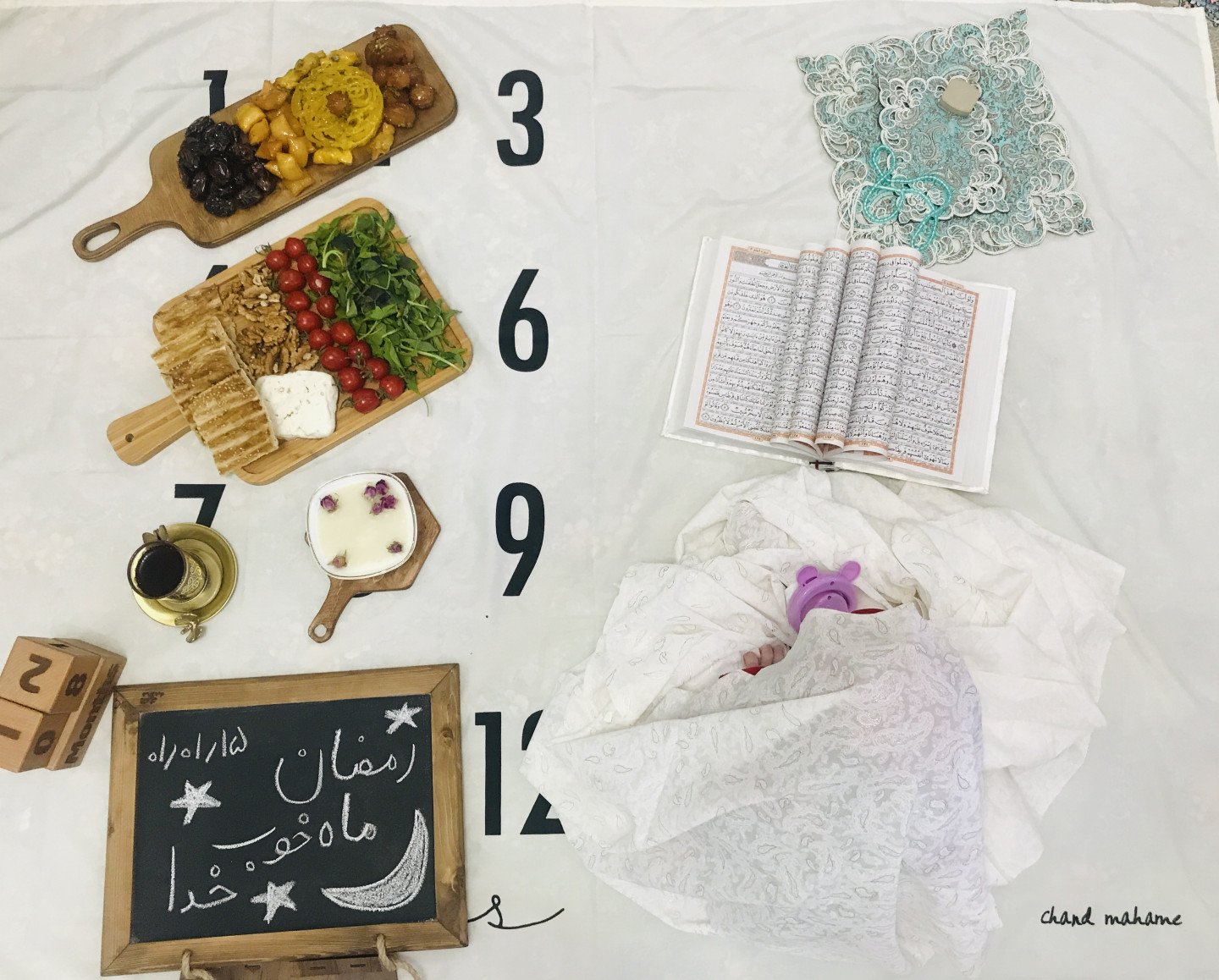 هشت ماهگی نوزاد مرسانا رحیمی