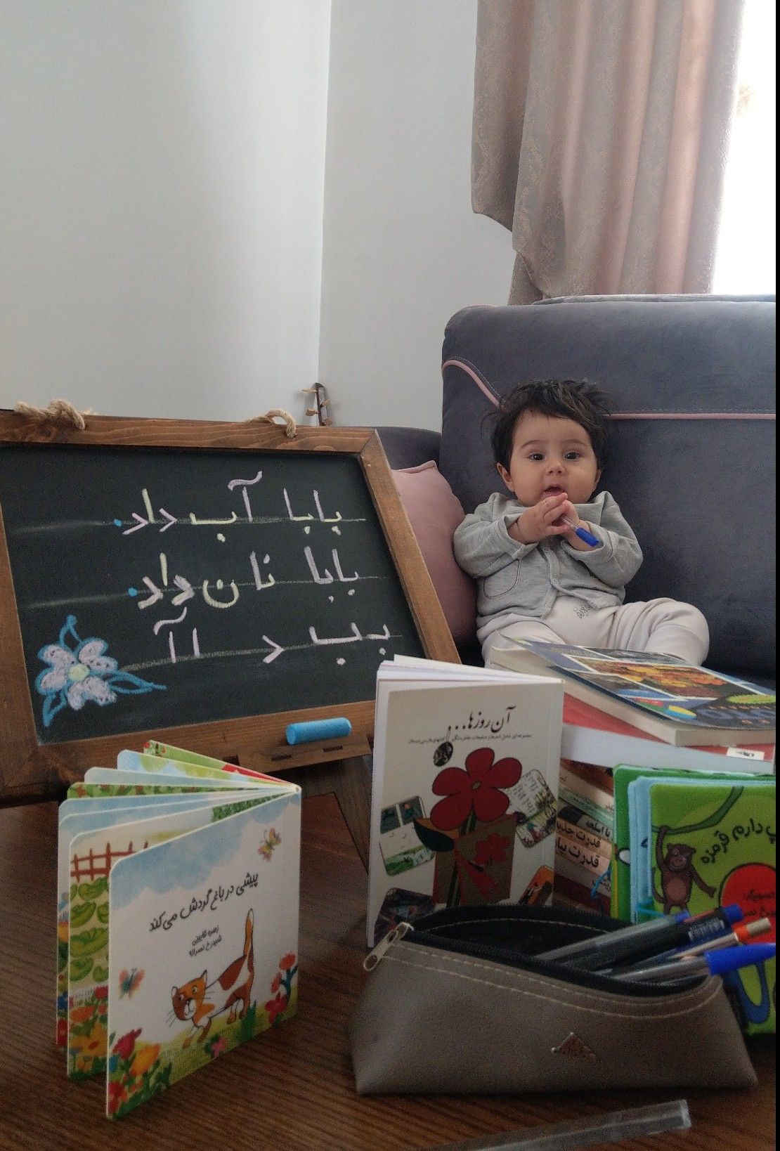 عکس نوزاد پسر امیرعلی