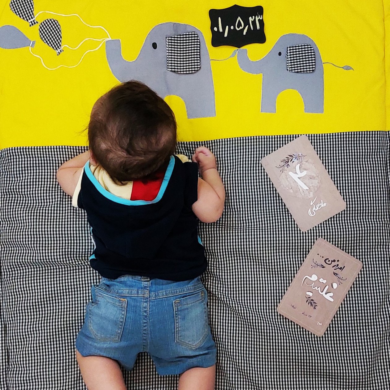 عکس نوزاد پسر آدین صداقت