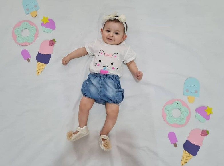 تم عکس تابستانی کودک سلین