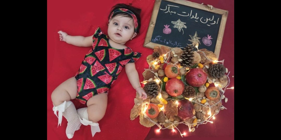 تم عکس پاییزی نوزاد نلا آجورلو