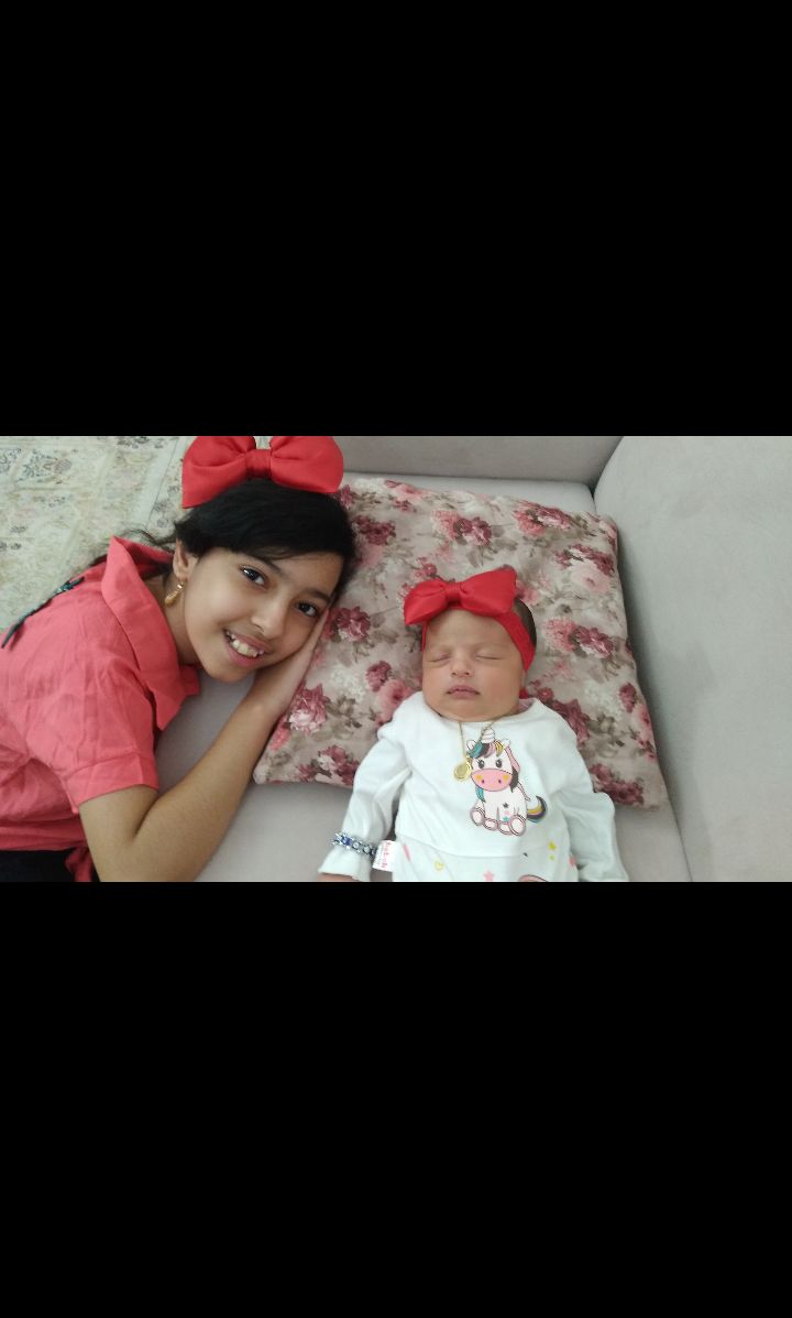 یک ماهگی نوزاد آیلین