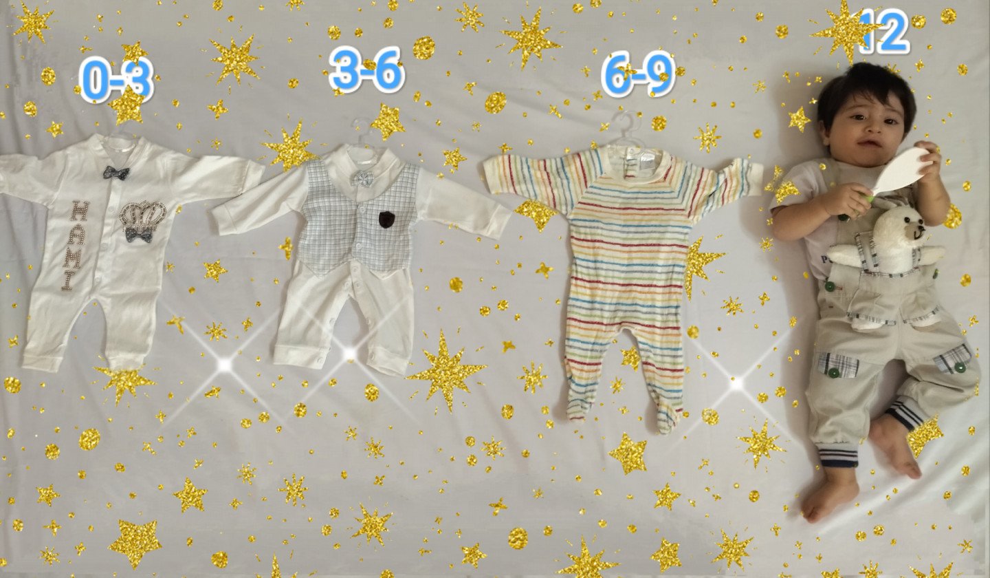 دوازده ماهگی نوزاد حامی یادگاری