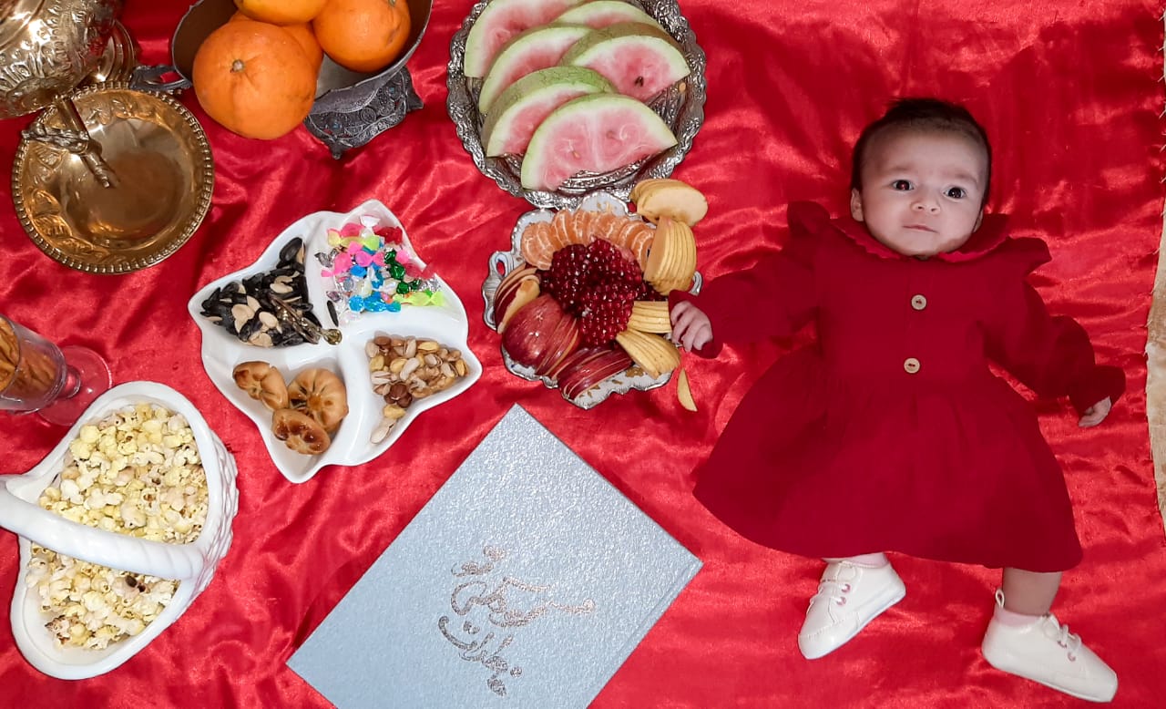 اولین خنده نوزاد لنا شارقی