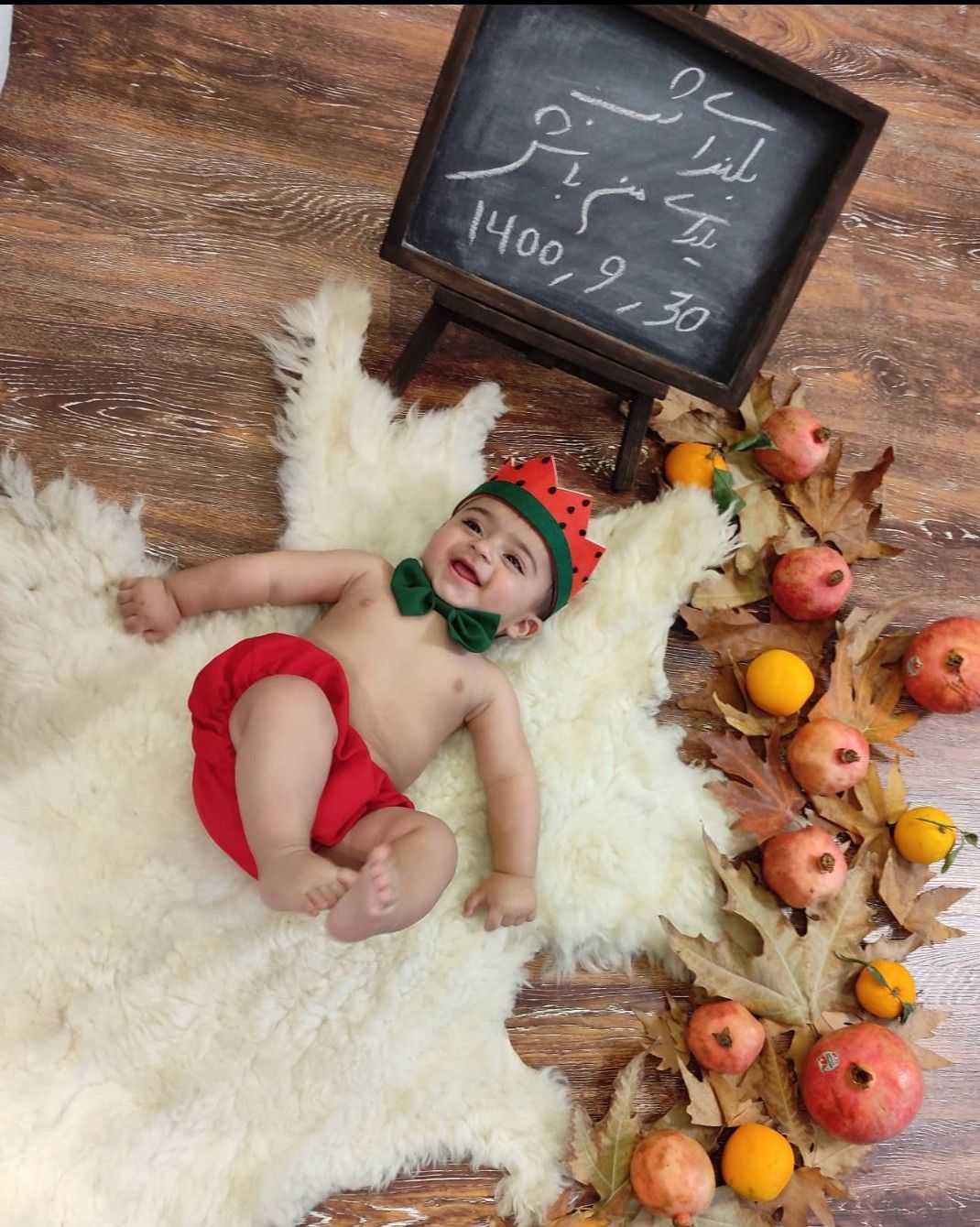 شش-ماهگیت-مبارک آریا نوروزی