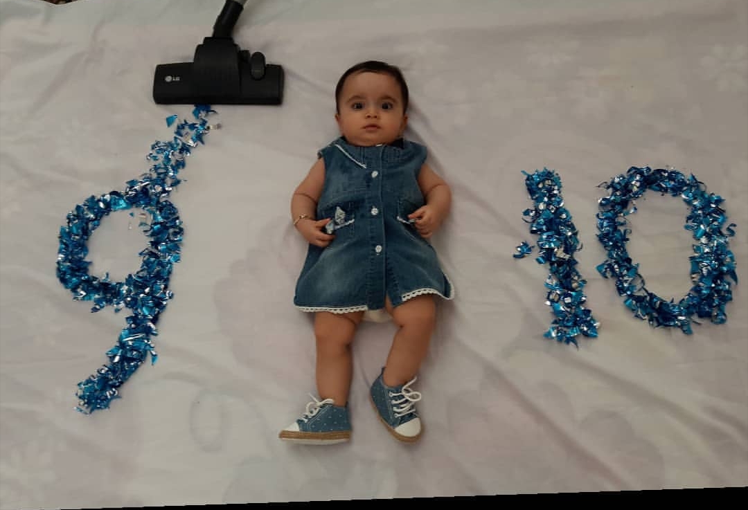 ده ماهگی نوزاد رها حسین پور