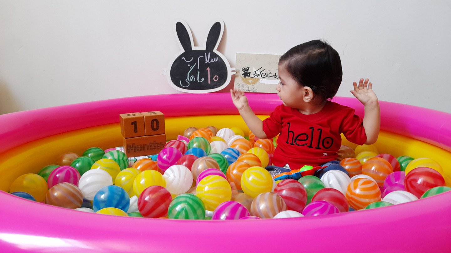 ده ماهگی نوزاد رادمهر مدنی