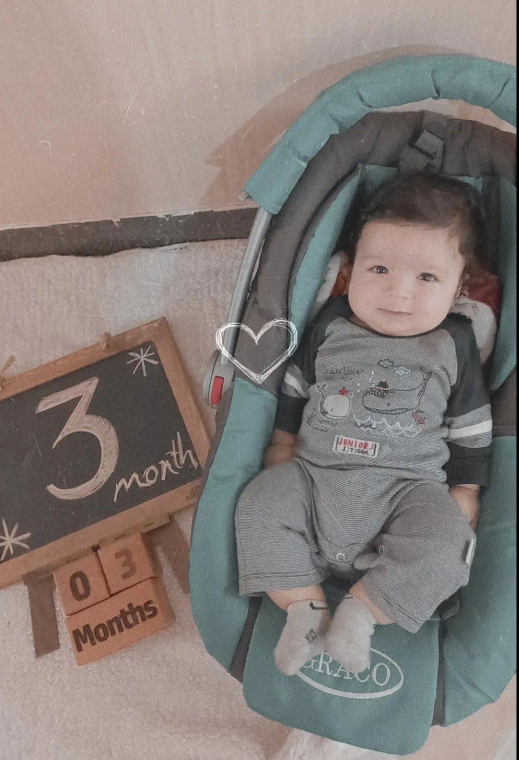 ۳-ماهگی محمد معراج میرزایی