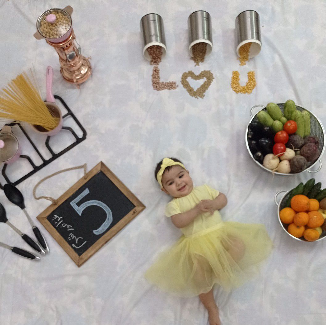 پنج ماهگی من مهرآنا محبی