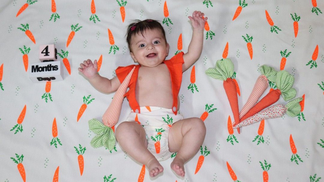 چهار ماهگی نوزاد جانان خدائی