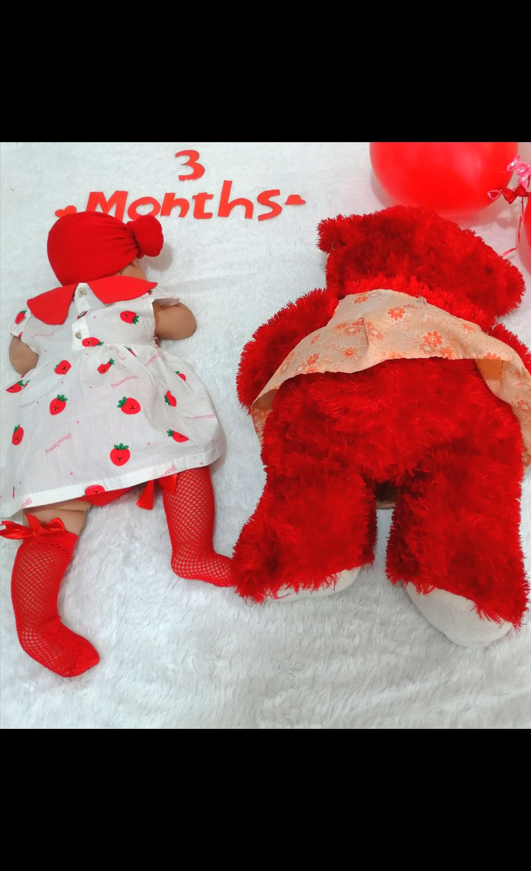 تم عکس زمستانی نوزاد آوا