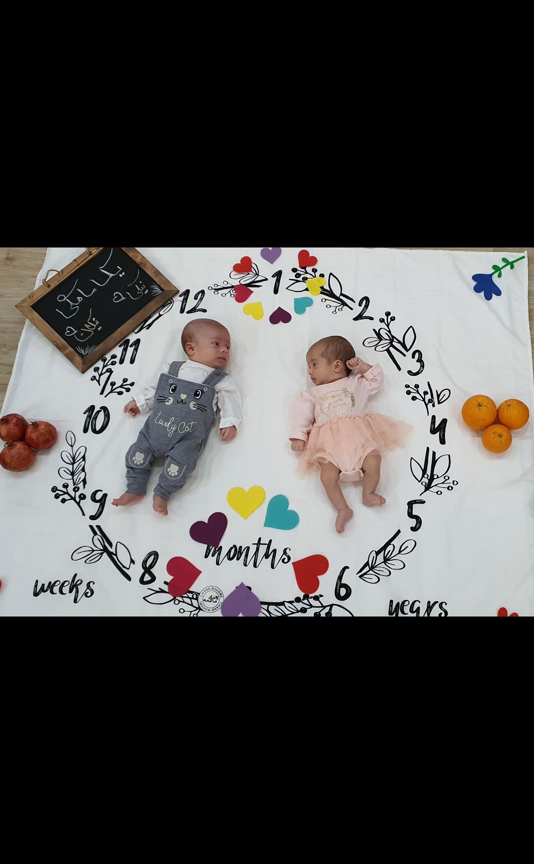 یک ماهگی نوزاد نیکان طاهری