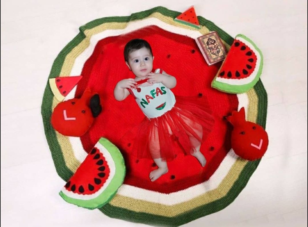 هشت ماهگی نوزاد نفس حاجی نژاد