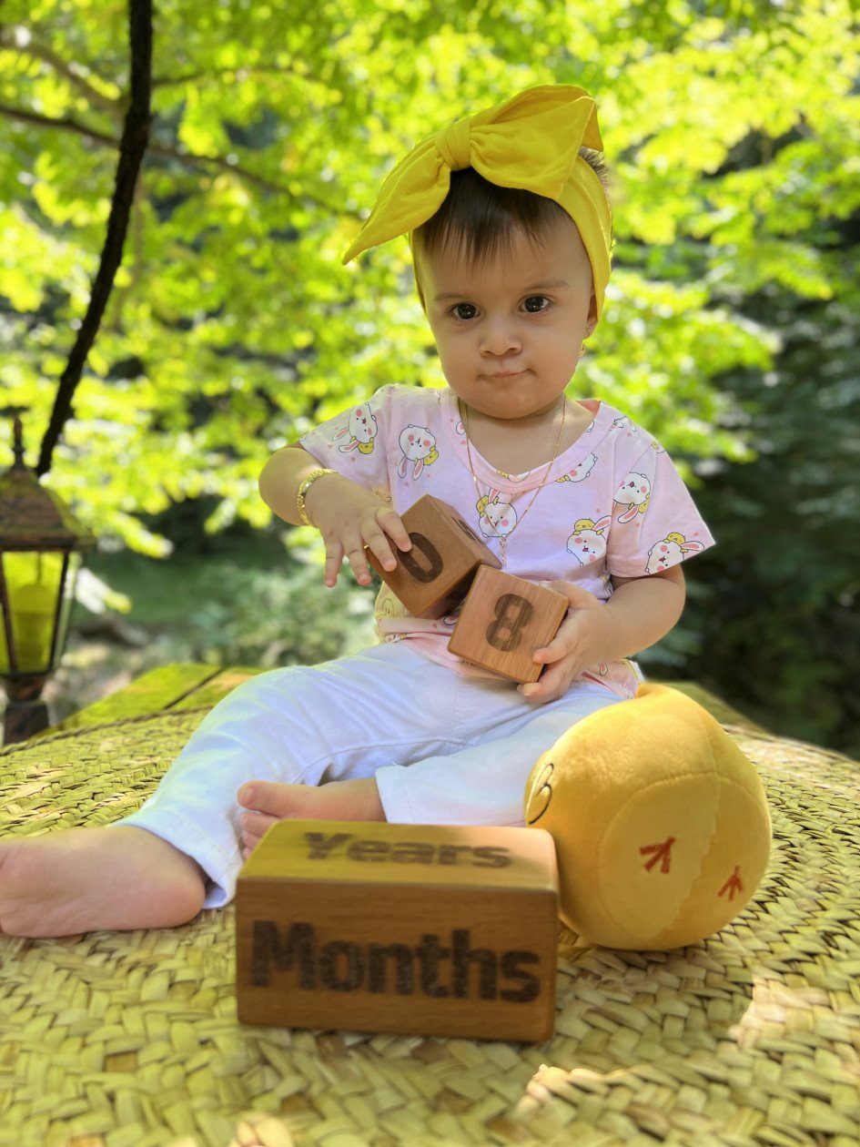 ایستادن نوزاد پرنسا عابدمقامی