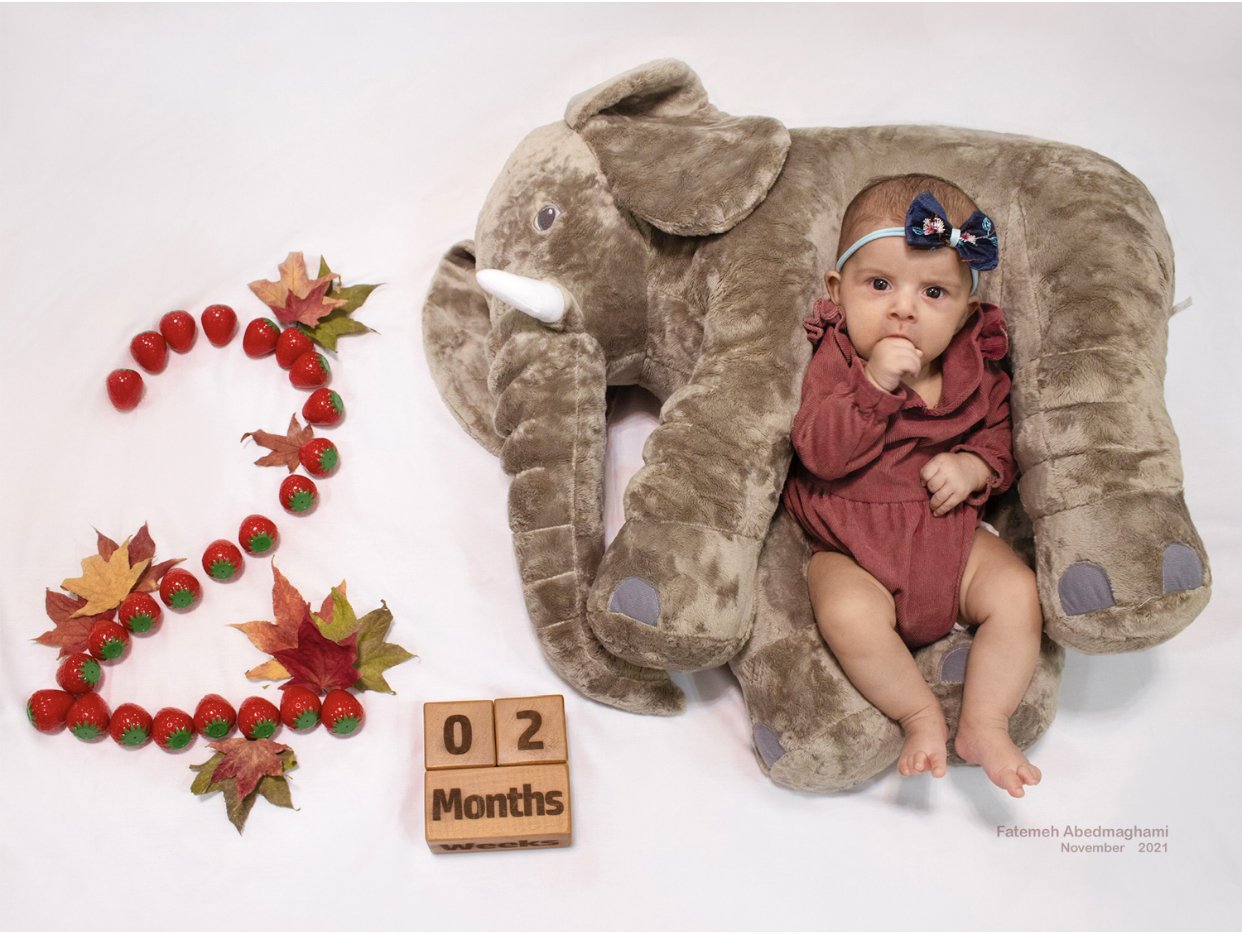 عکس نوزاد دختر پرنسا عابدمقامی