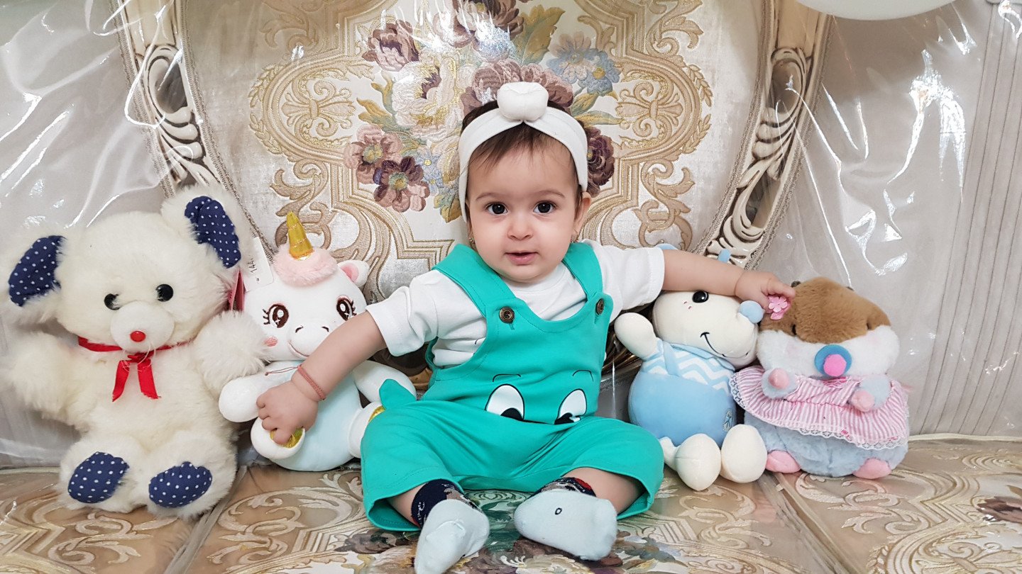عکس نوزاد دختر مهرسا رضایی