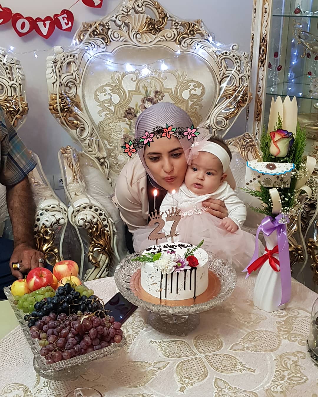 غلتیدن نوزاد مهرسا رضایی