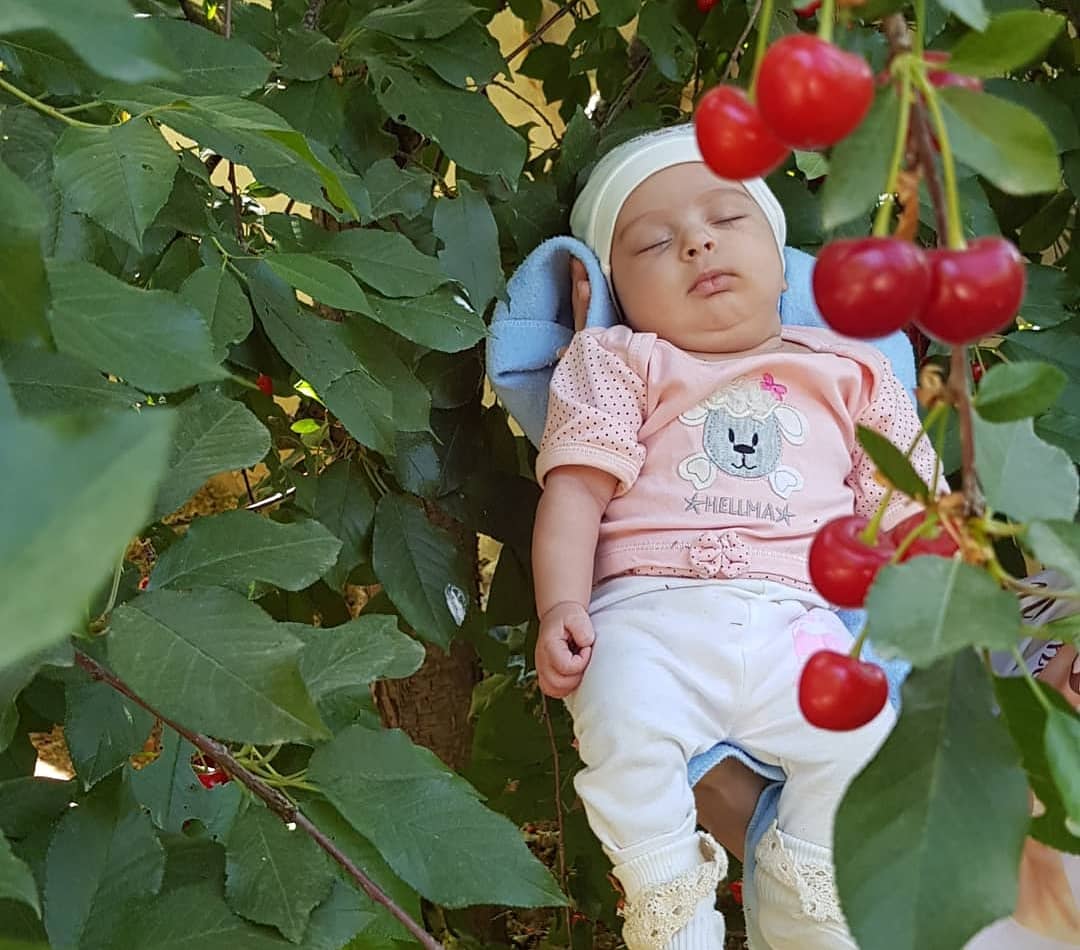 عکس نوزاد دختر مهرسا رضایی