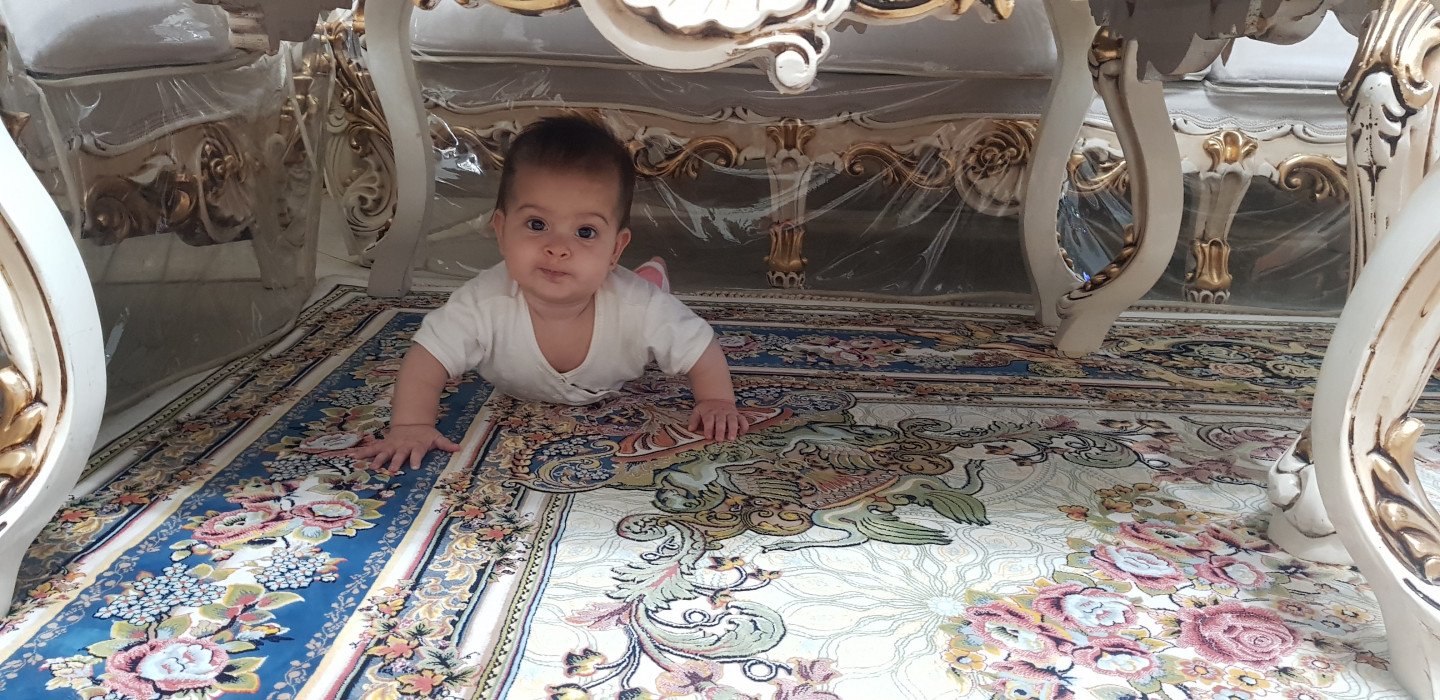 شش ماهگی نوزاد مهرسا رضایی