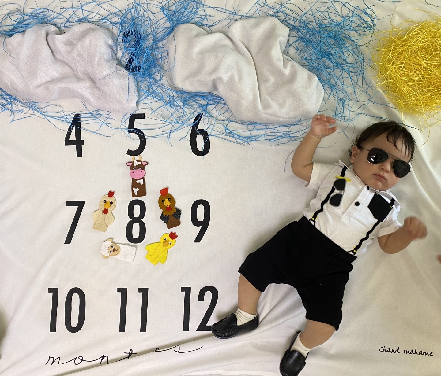 هشت ماهگی نوزاد دانیال کیانی