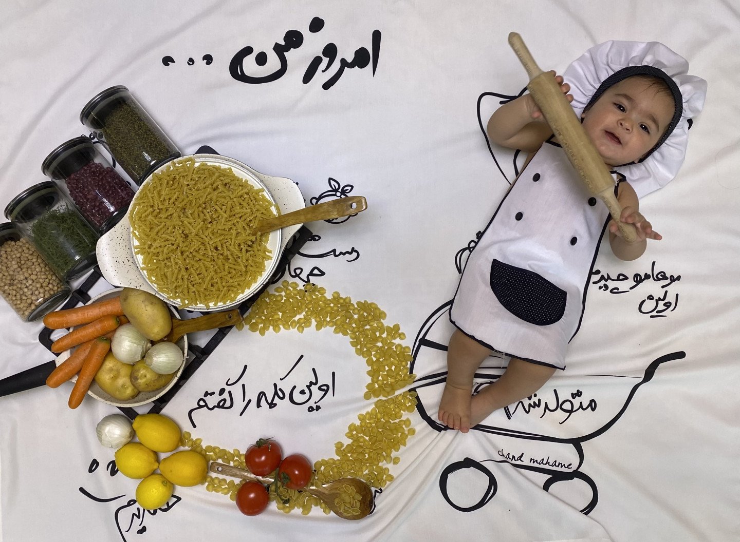 ده ماهگی نوزاد دانیال کیانی