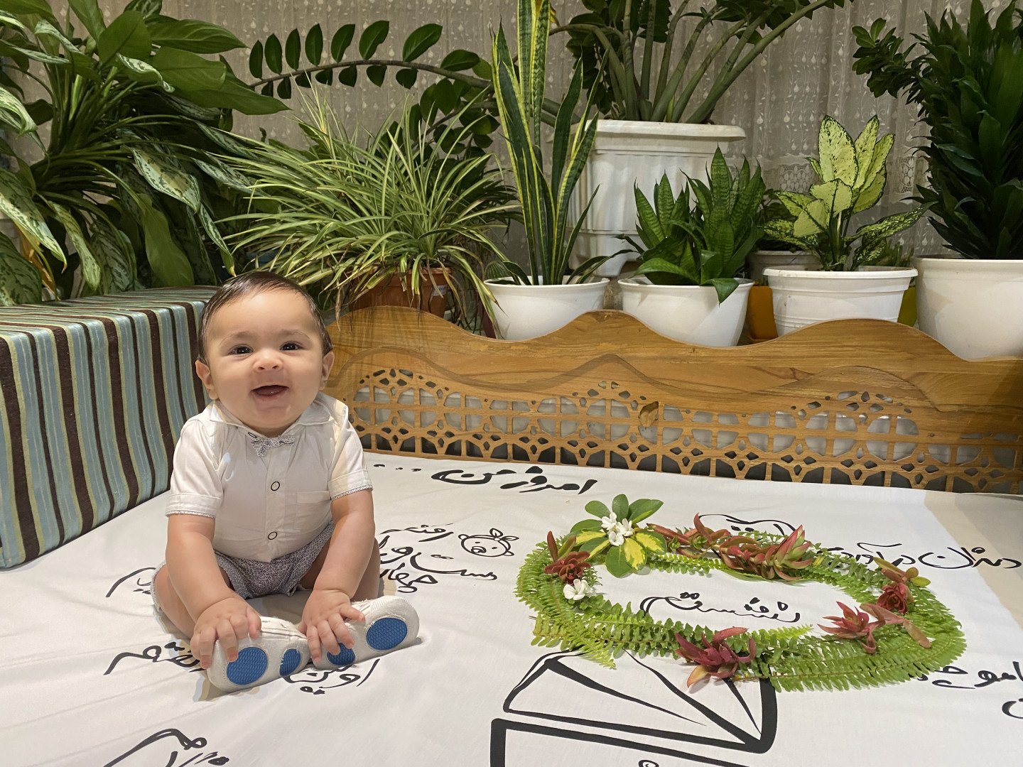 پنج ماهگی نوزاد دانیال کیانی