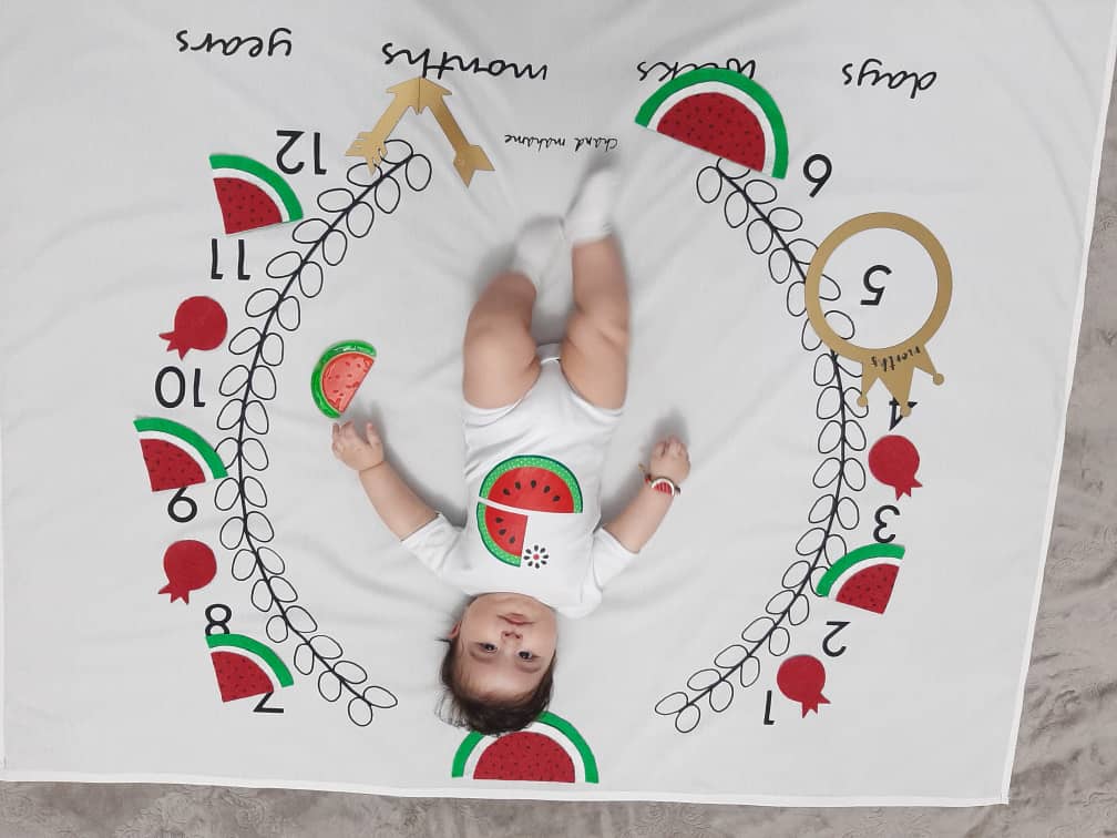 شروع غذای کمکی آرسام حسن زاده