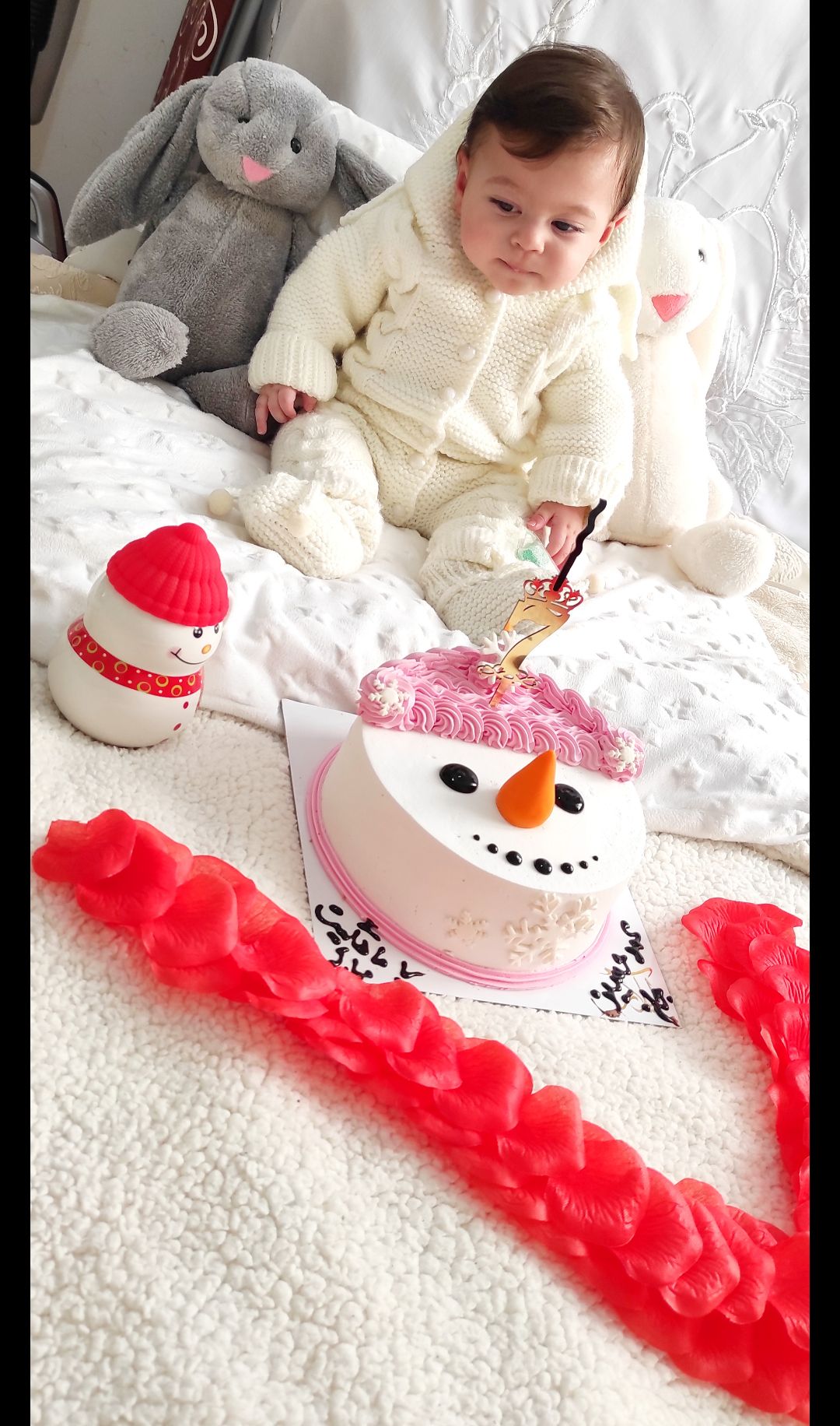 تم عکس زمستانی نوزاد سیدمحمدحسین ناظمی