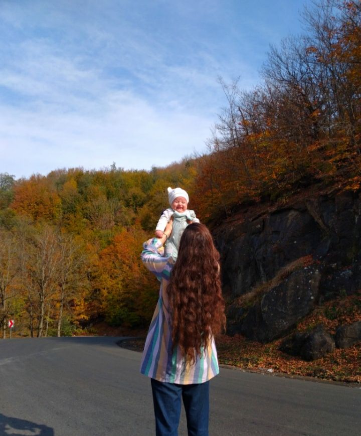 تم عکس پاییزی نوزاد محمدرسا