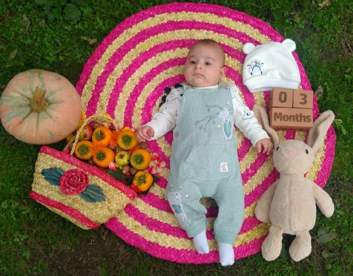 تم عکس پاییزی نوزاد محمدرسا