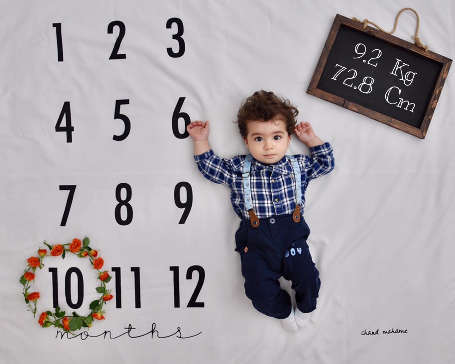 دوازده ماهگی نوزاد ارين عباسي