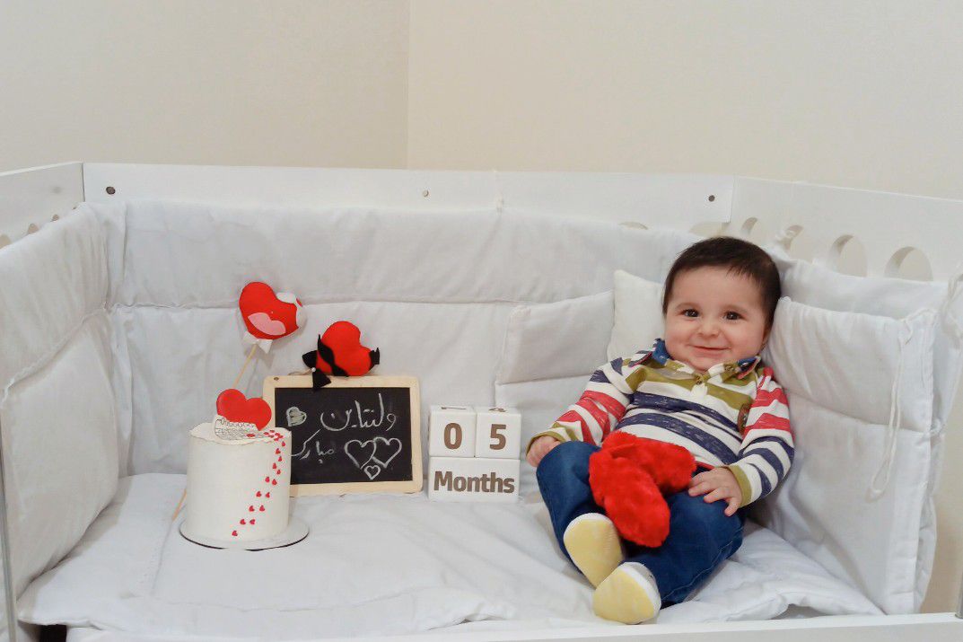 پنج ماهگی نوزاد آیهان خدری