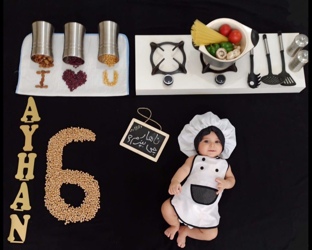 شش ماهگی نوزاد آیهان خدری