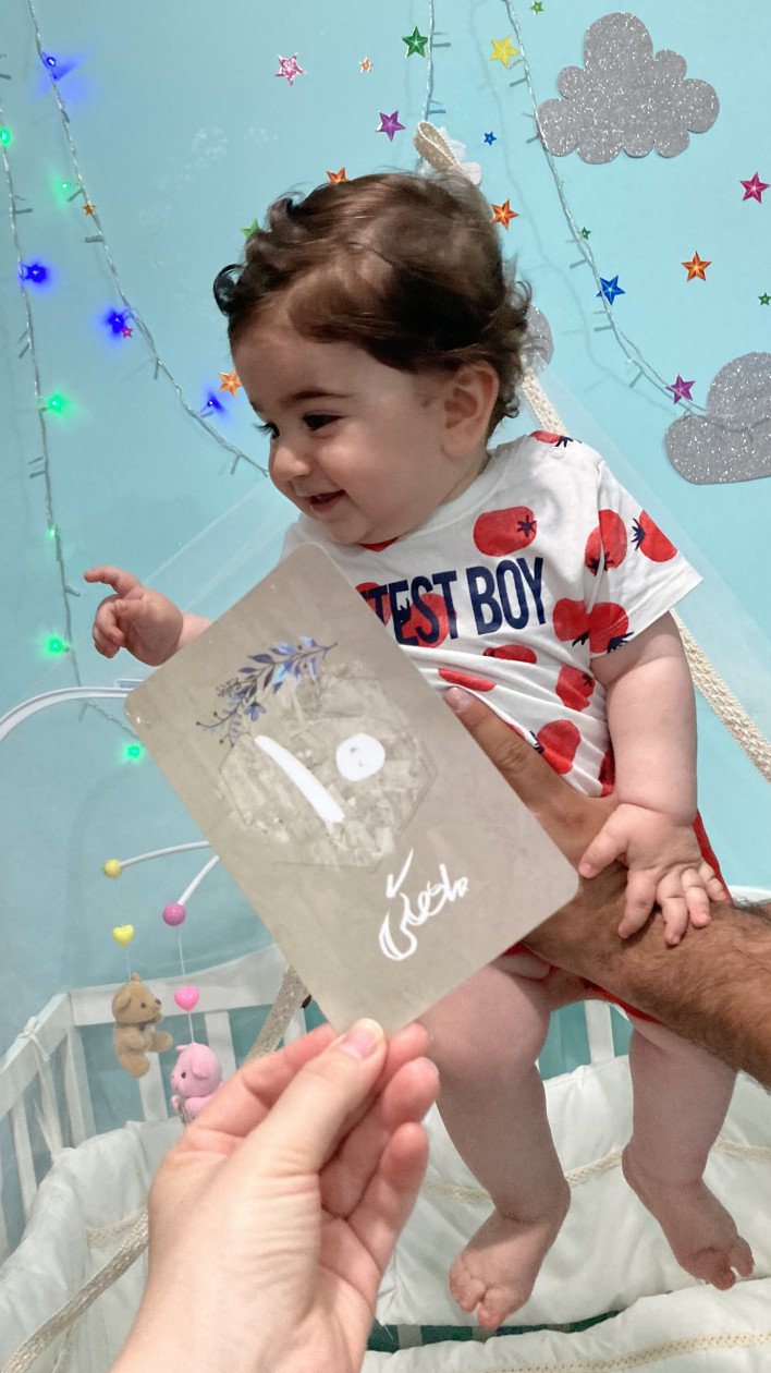 ده ماهگی نوزاد علی جمشیدیان