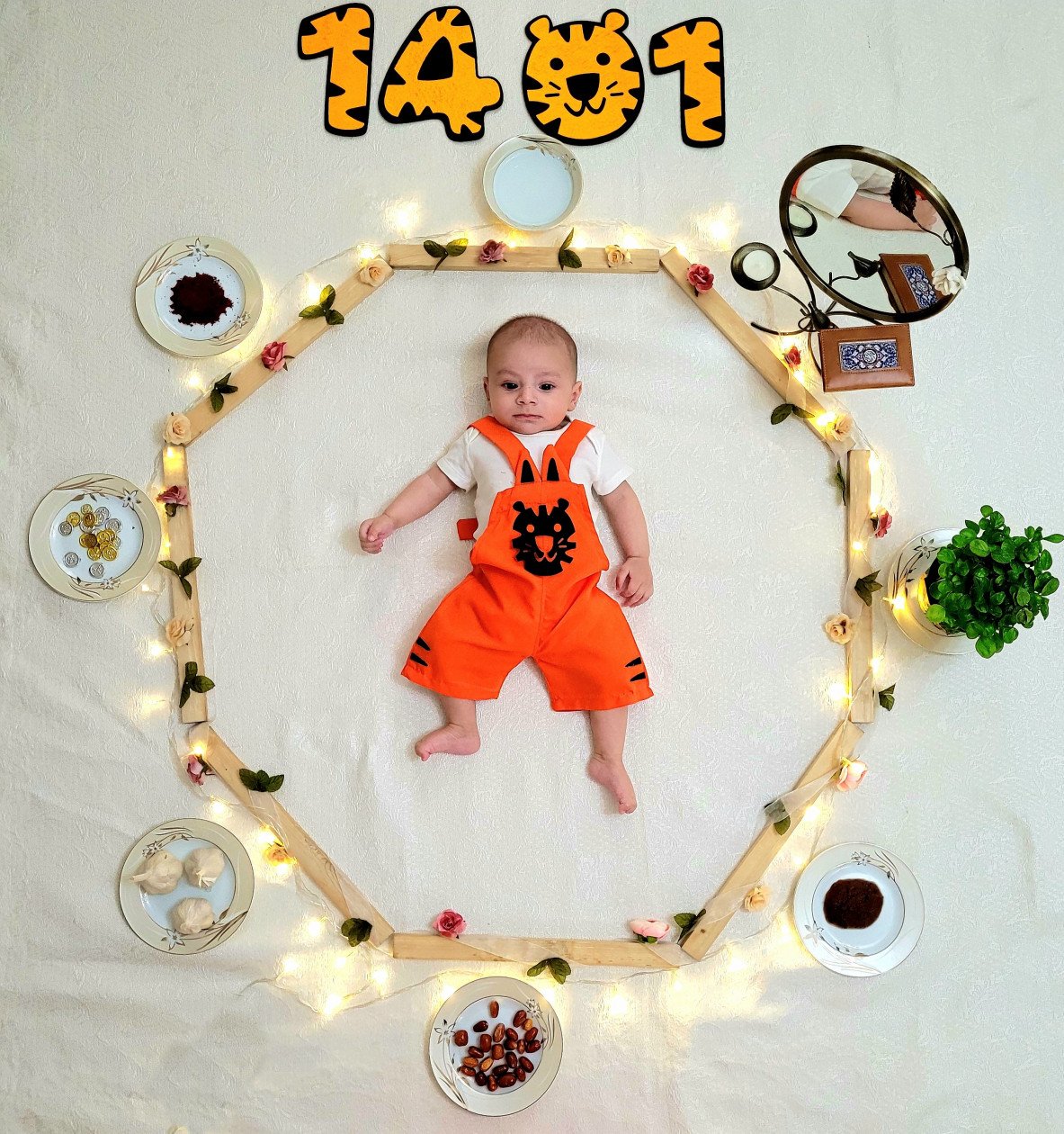 قاب چوبی کلاسیک پندار مینایی