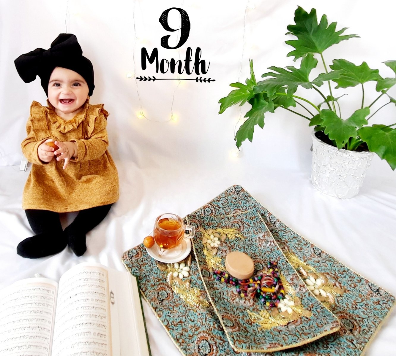 نه ماهگی نوزاد حلما نیکنام پور