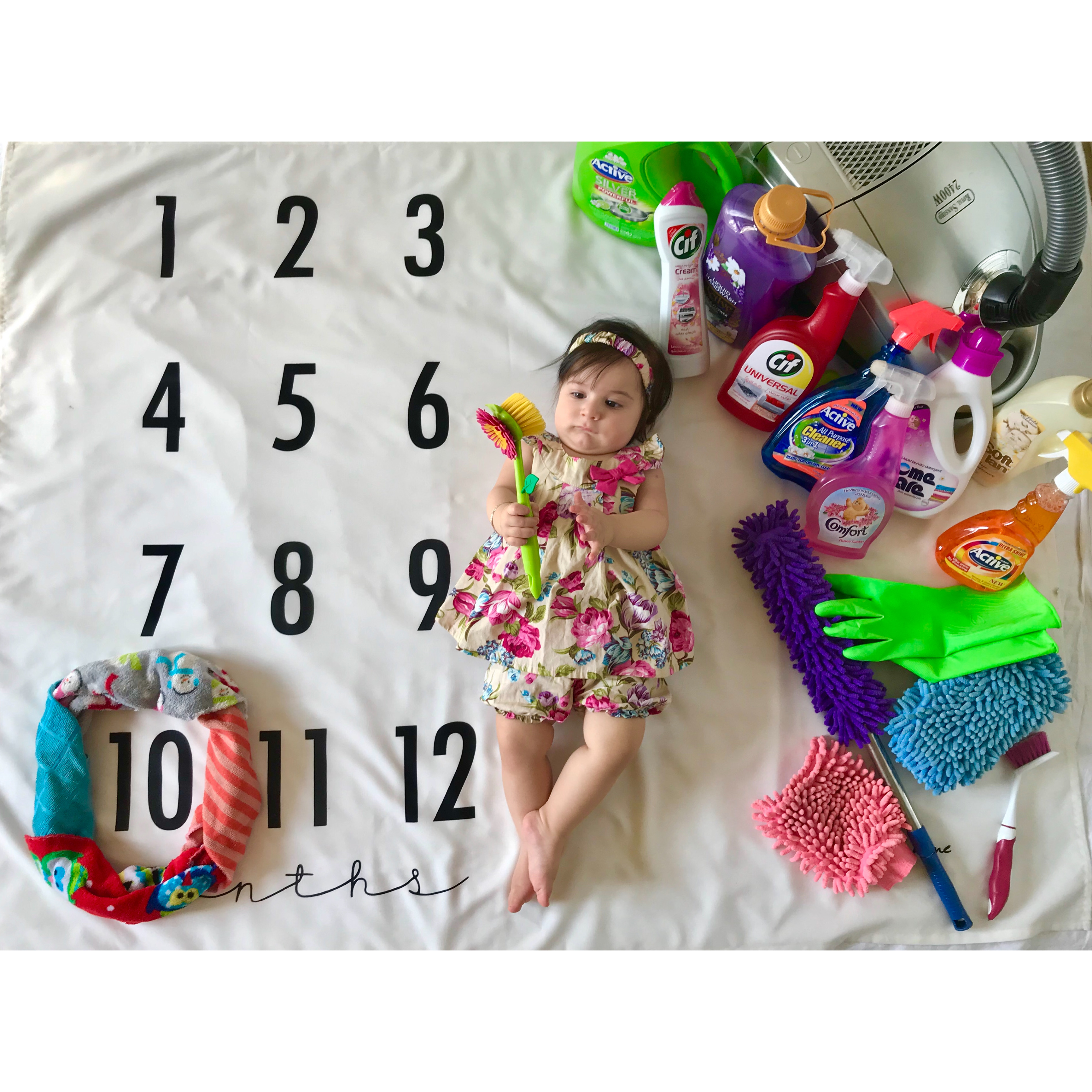 ده ماهگی نوزاد نورا عراقی