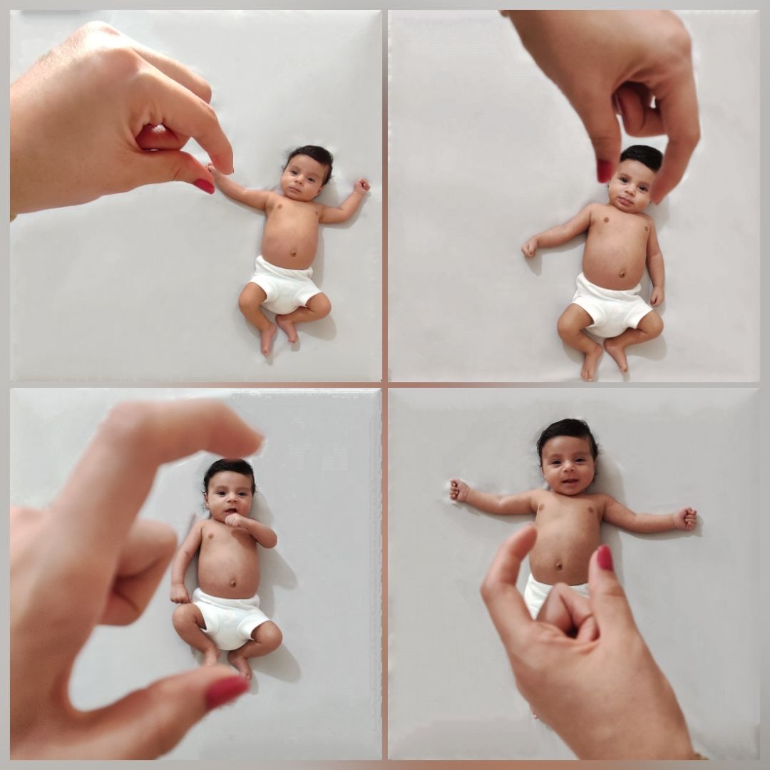 متولد شدن نوزاد پرهام جهانگرد