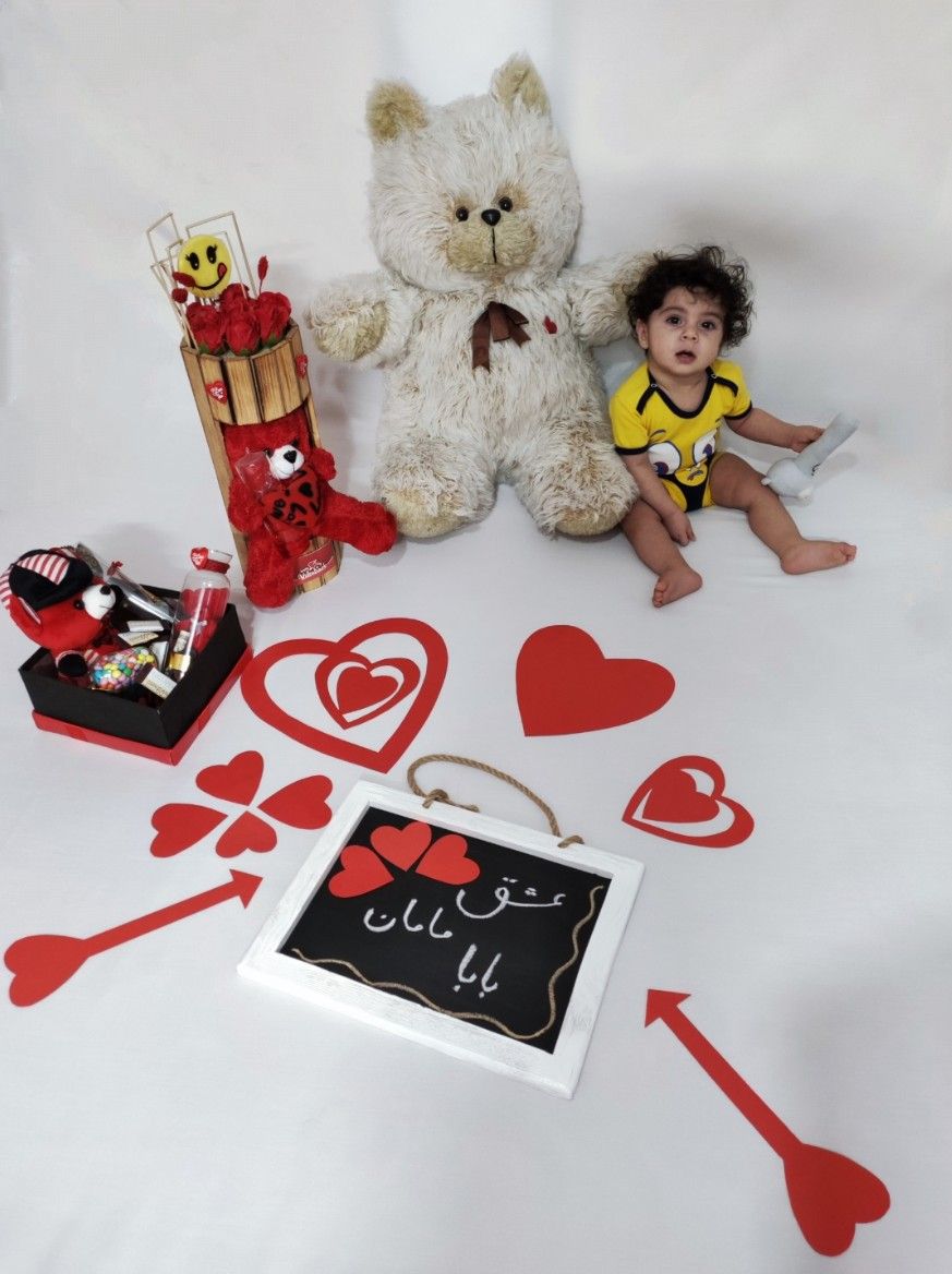 جشن ولنتاین کودک پرهام جهانگرد