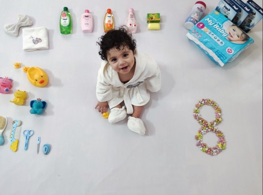 هشت ماهگی نوزاد پرهام جهانگرد