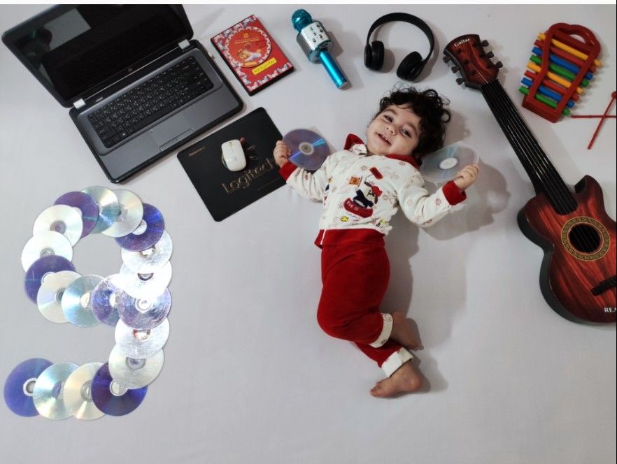 عکس نوزاد پسر پرهام جهانگرد