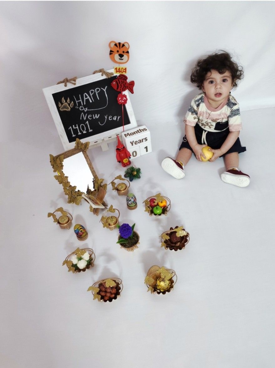 تم عکس بهاری کودک پرهام جهانگرد