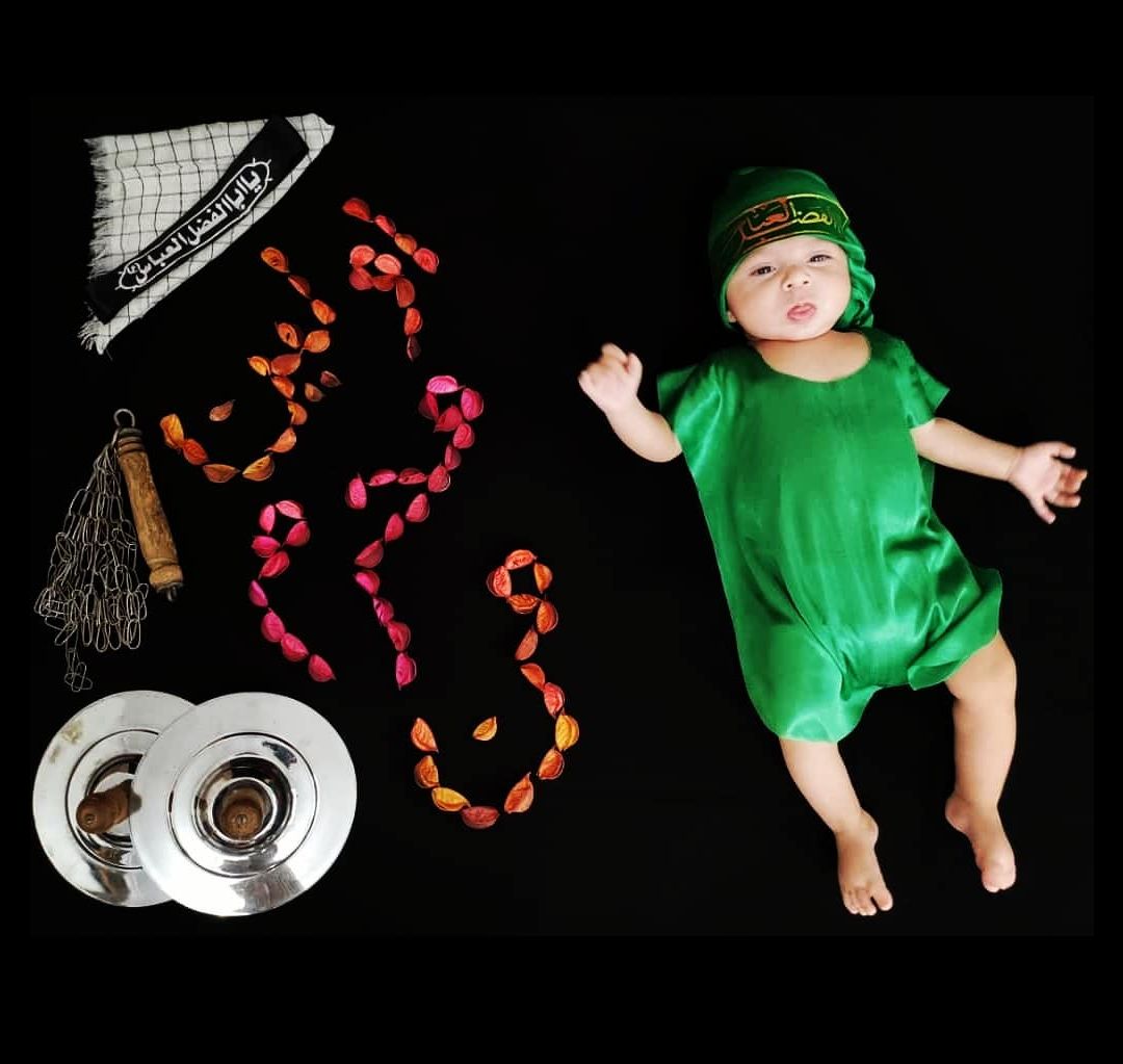 یک ماهگی نوزاد پرهام جهانگرد