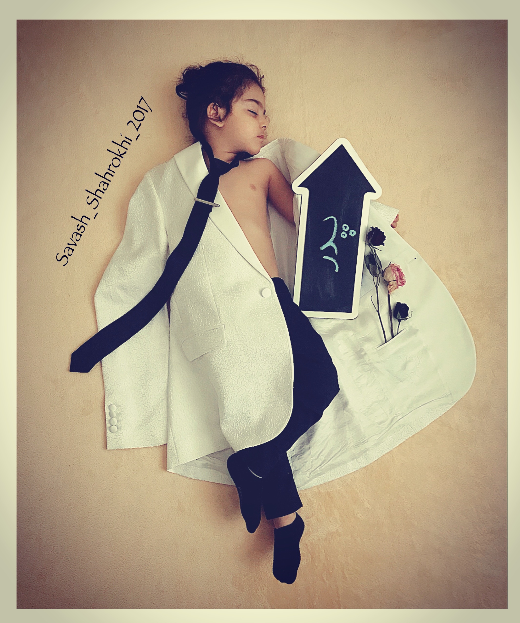 عکس نوزاد پسر ساواش شاهرخي