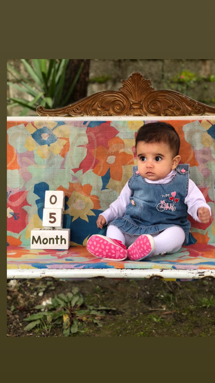 اولین نشستن نوزاد گندم گراوند