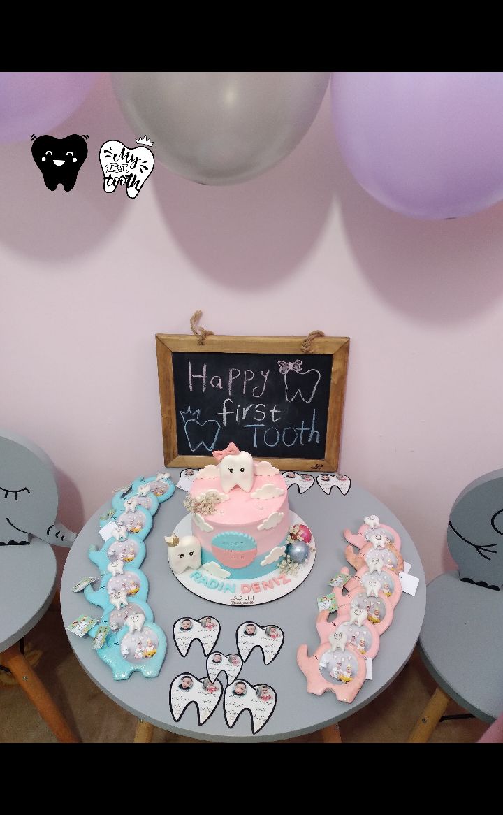 دندان-درآوردن دنیز و رادین دلیریان دوقلو